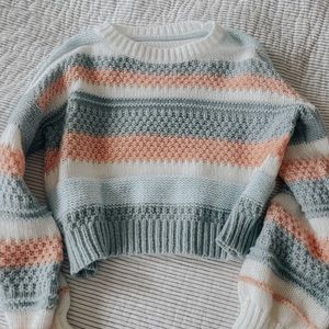 NWOT Women’s Striped Color Sweater